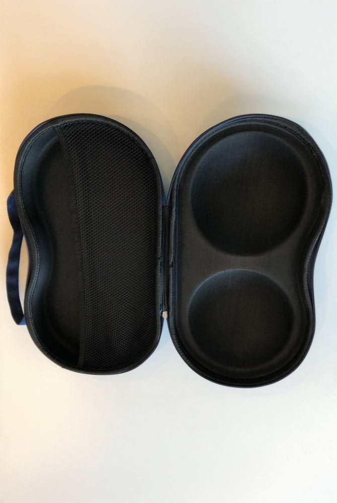 Thuasne Silima BH-Transportbox blau - Innenansicht