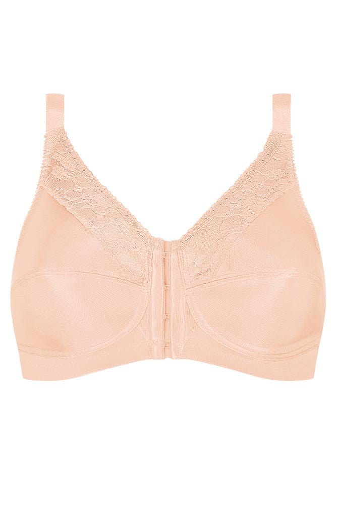 Amoena Prothesen-BH Nancy mit Vorderverschluss 44808 rose nude - Vorderansicht