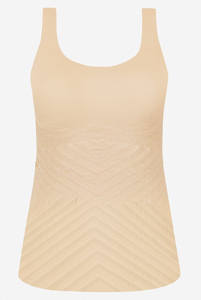 Amoena CuraLymph Prothesen-Top Linda 45137 sand - Vorderansicht