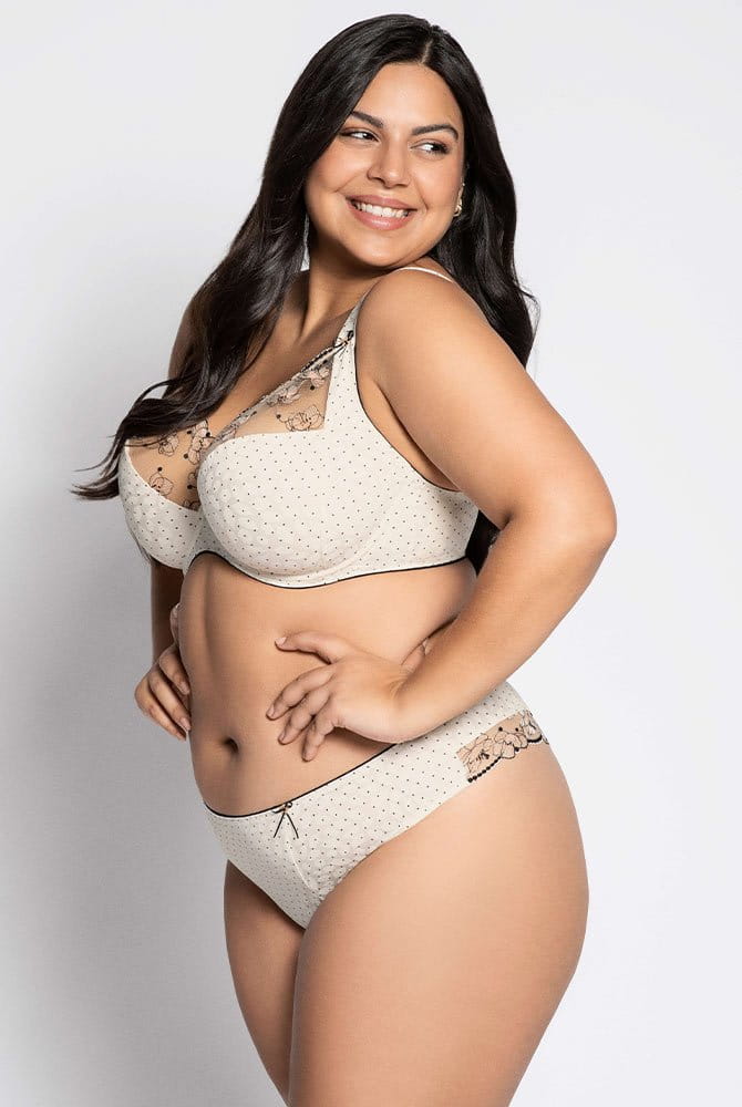 Ulla Stringpanty Marilyn 4537 elfenbein mit Bügel-BH (separat erhältlich)