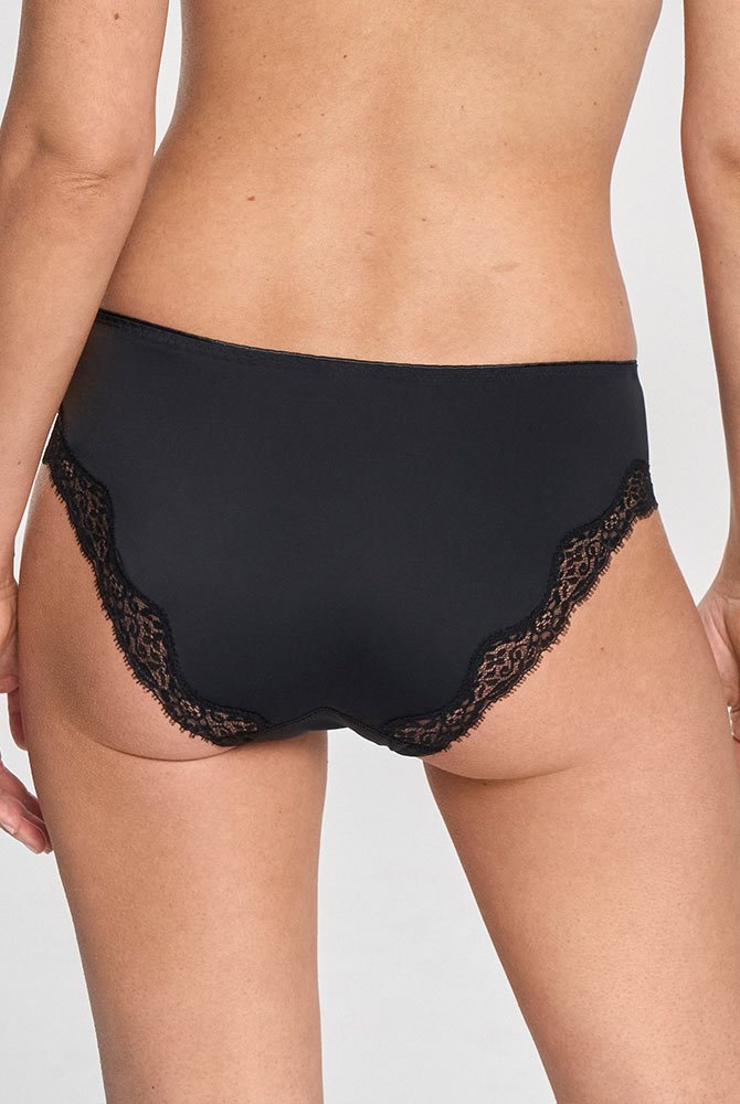 Susa Slip Capri 662 schwarz - Rückansicht