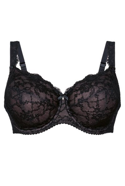 ROSA FAIA Bügel-BH Bobette Full Cup 5289 schwarz - Vorderansicht