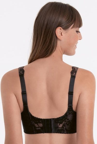 Rosa Faia Komfort-BH Bobette 5292 schwarz - Rückansicht