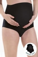 schwarz Schwangerschafts-Slip Essential schwarz