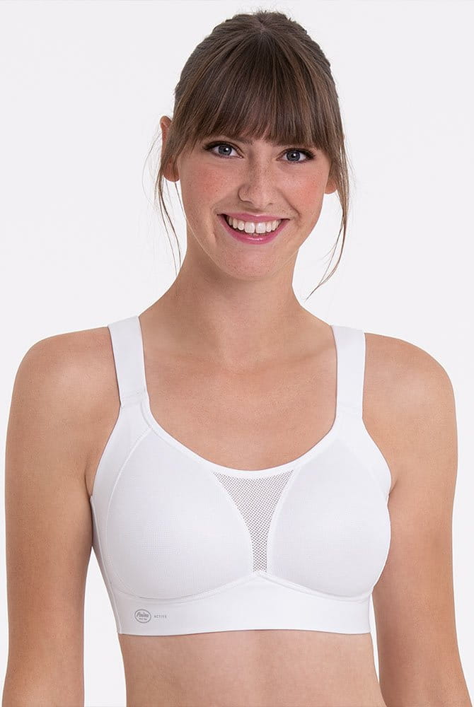 Anita active Sport-BH smart control 5530 in Farbe weiß - Vorderansicht