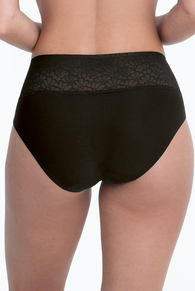 Anita Essential Smart High Waist Slip 1903 schwarz - Rückansicht