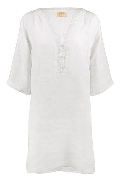 Lidea - Tunika Leinen - Cream