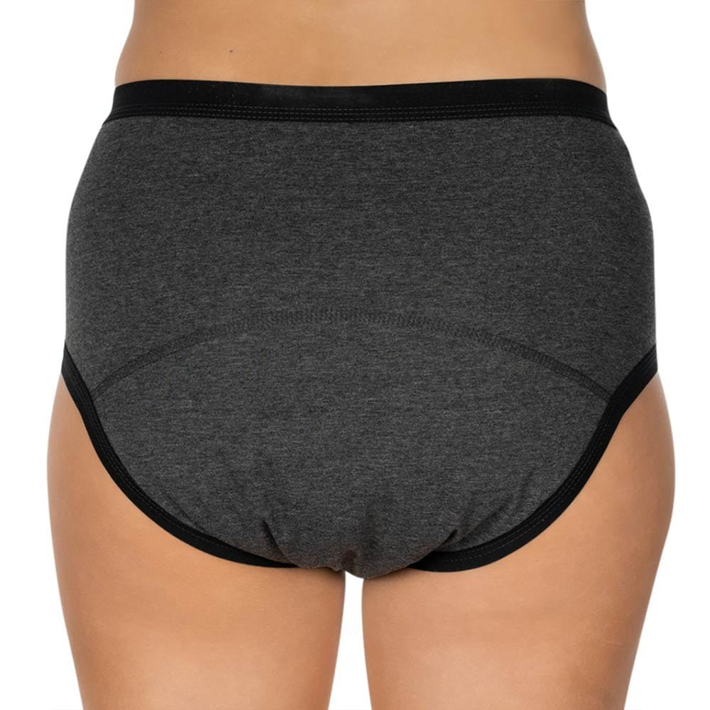 Suprima Bodyguard Slip 2 bei Inkontinenz 1258 anthrazit - Rückansicht