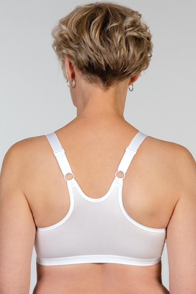 ABC Prothesen-BH X-Back Rose 133 weiß - Rückansicht