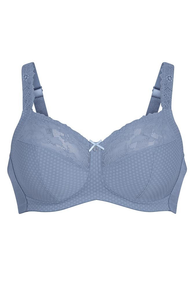 Rosa Faia Soft-BH Eloise 5296 medium blue - Vorderansicht