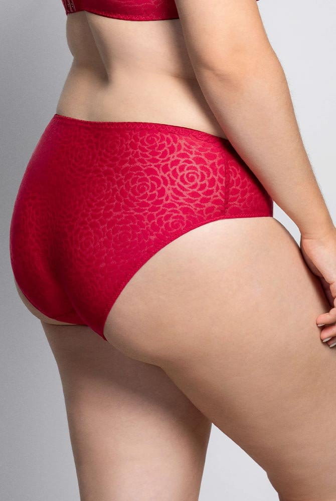 Ulla Slip Romy 1932 cranberry - Rückansicht