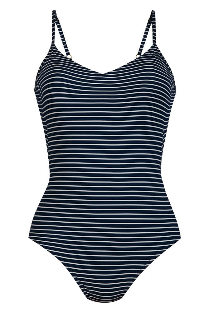 Rosa Faia - Badeanzug perfect suit padded - marine-weiß