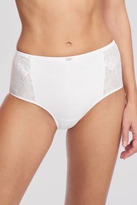 Susa Taillenslip Porto 705 weiß - Vorderansicht