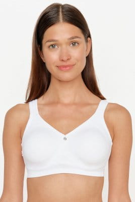 Susa BH Capri ohne Bügel 8107 weiß - Vorderansicht