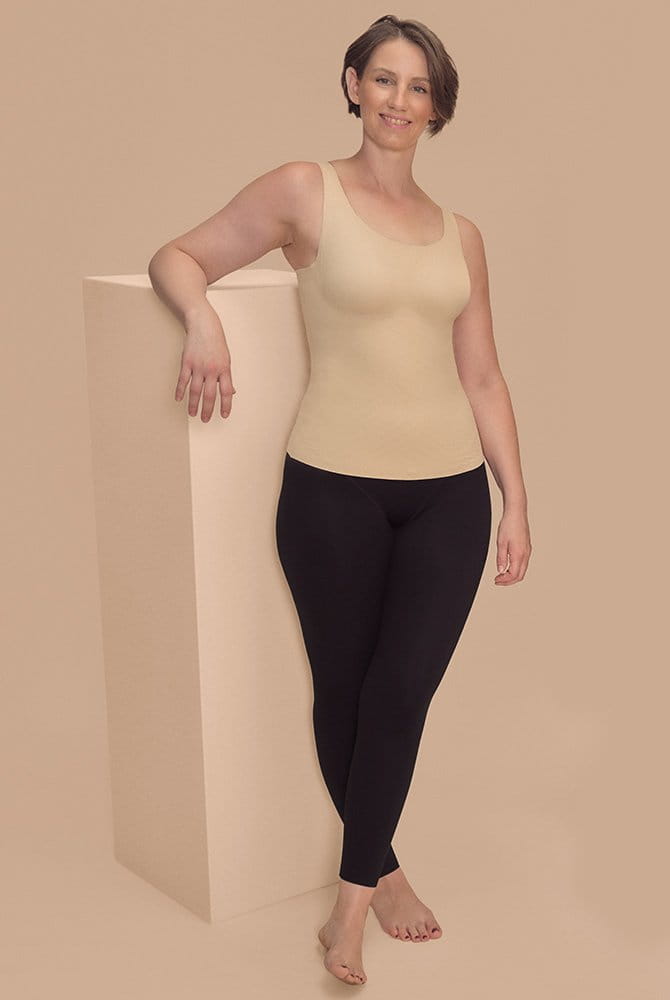 Amoena CuraLymph Prothesen-Top Linda 45137 sand mit Leggings Linda (separat erhältlich)