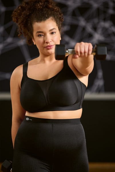 Anita active Sport-BH smart control 5530 in Farbe schwarz