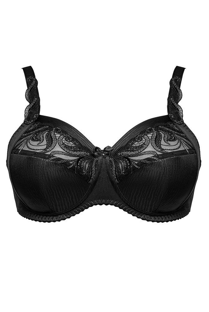 Ulla - BH Carmen ohne Bügel 2528 - schwarz