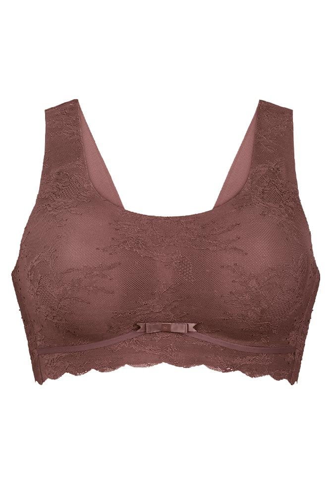 Anita Essential Lace Bralette 5400 berry - Vorderansicht