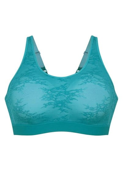 Anita Care Prothesen-Bralette Essential Lace 4700X light smaragd - Vorderansicht