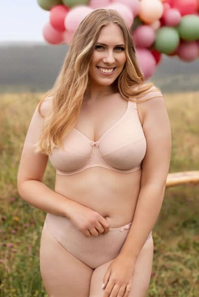 Ulla Slip Liv 2632 sparkling rose mit Bügel-BH Liv (separat erhältlich)