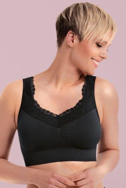 Anita Care Prothesen-BH Lotta Lace 5789X schwarz - Vorderansicht