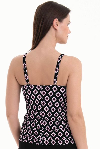 ROSA FAIA Tankini-Oberteil Alina 8876-1 Rose Diamond - Rückansicht
