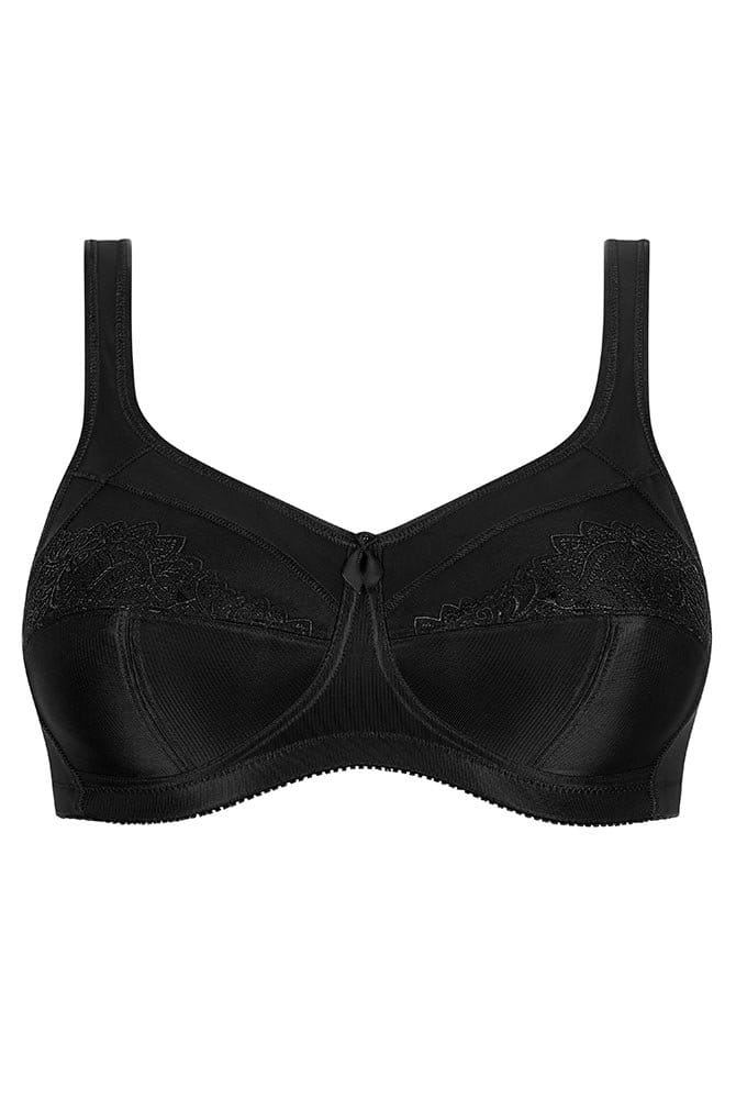 Amoena Prothesen-BH Isadora 44114 schwarz - Vorderansicht