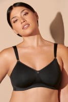 schwarz Komfort-BH Claire schwarz