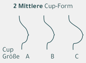 Mittlere Cup-Form