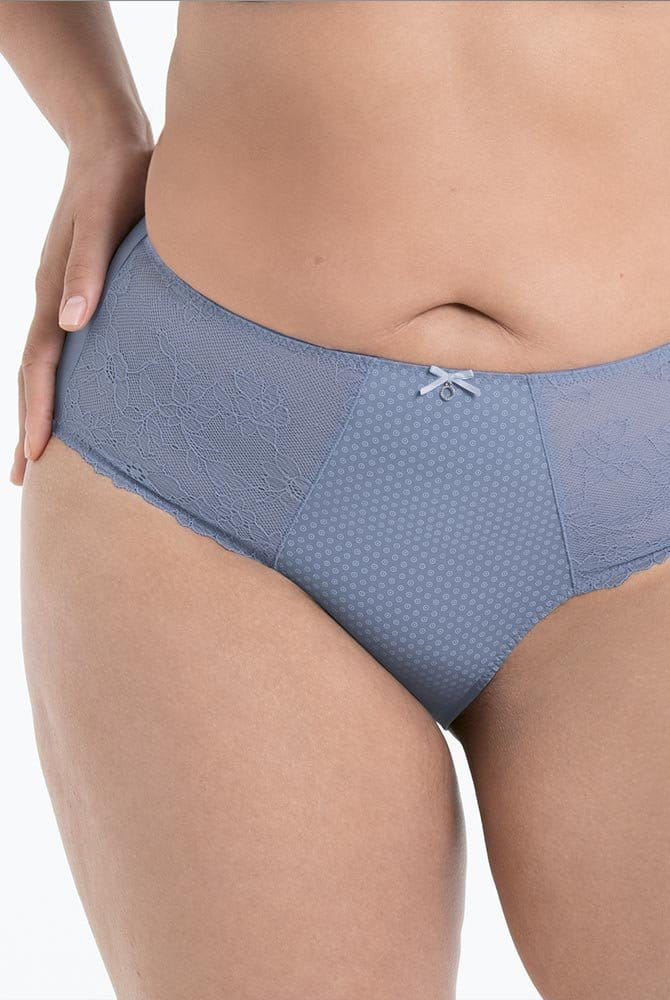 Rosa Faia Taillenslip Eloise 1395 medium blue - Vorderansicht