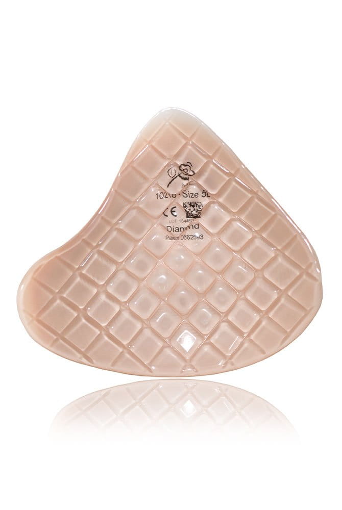 ABC Brustprothese Diamond Asymmetric 10218 - Rückansicht