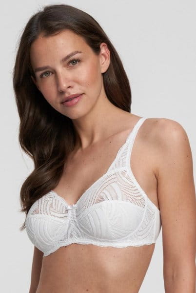 Susa BH Nizza ohne Bügel (Full Lace) 8201 weiß - Vorderansicht