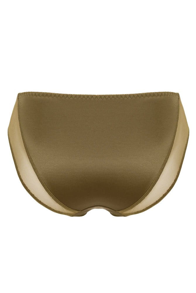 Ulla Slip 7532 dark olive - Rückansicht