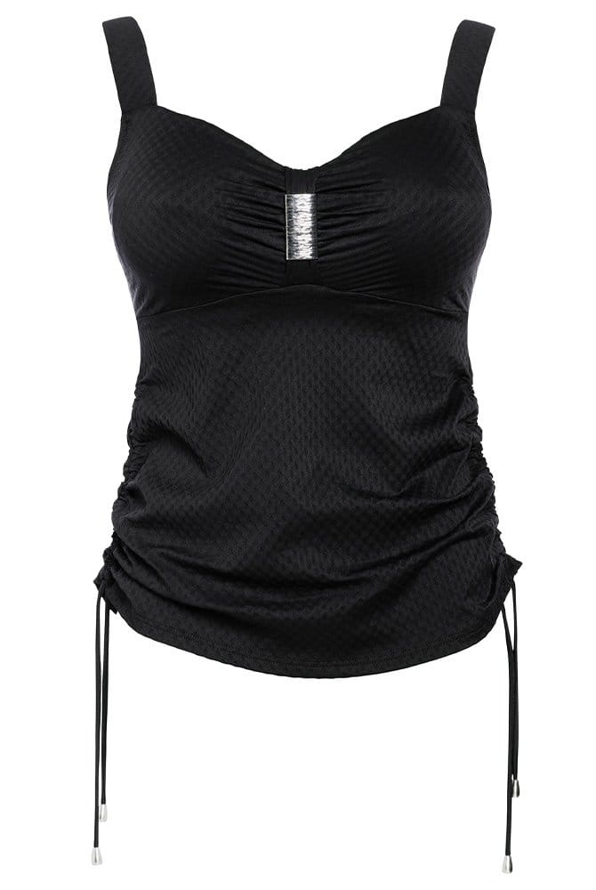 Ulla - St. Tropez Tankini-Oberteil 9190 - Schwarz