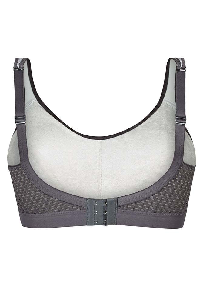 Anita active Sport-BH extreme control 5527 heather grey - Rückansicht