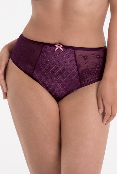 Rosa Faia Taillenslip+ Rosemary 1385 purple - Vorderansicht