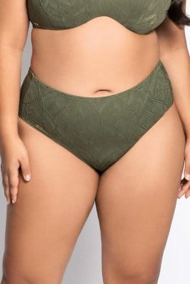Ulla Bikini-Taillenslip Monaco 9832 olive