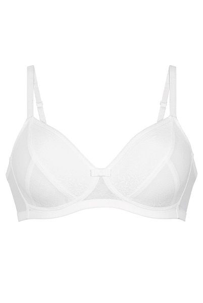 Rosa Faia Soft-BH Rosemary 5285 weiß - Vorderansicht