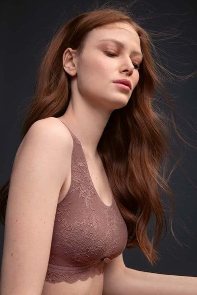 Anita Essential Lace Bralette 5400 berry