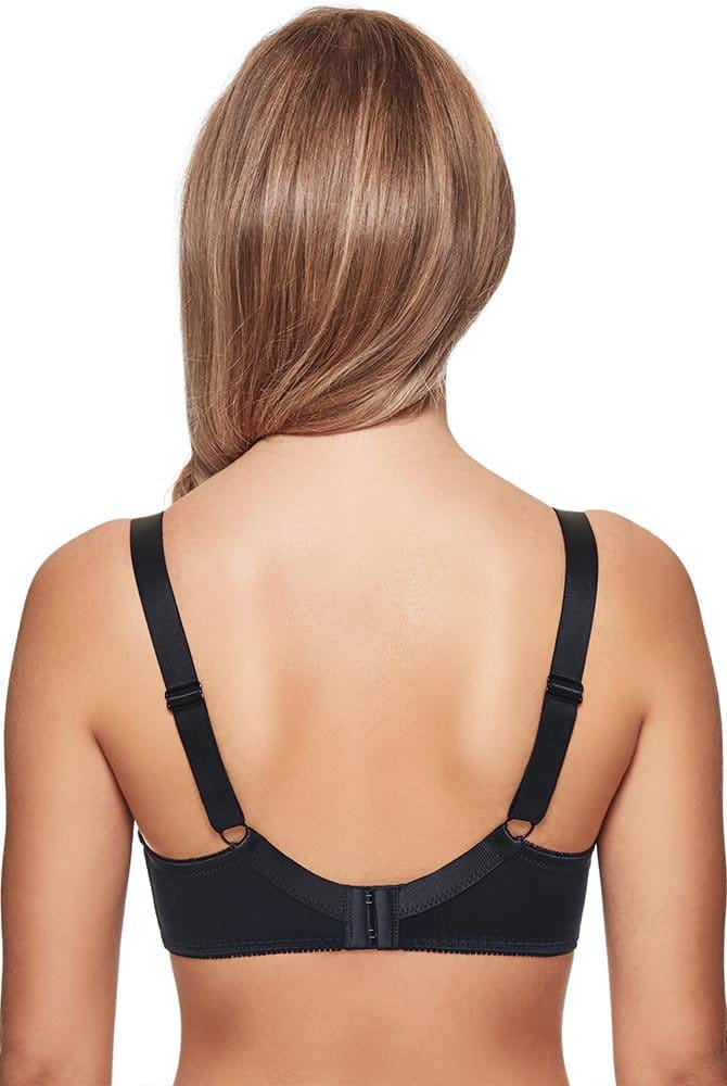 SUSA Bügel-BH Latina 8008 schwarz Rückansicht