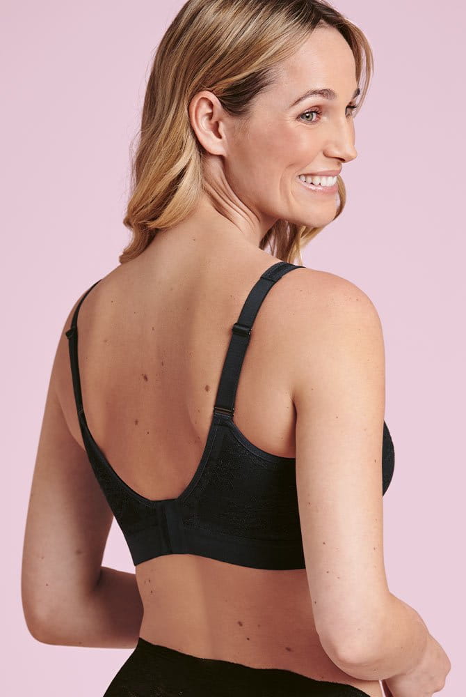 Anita Care Prothesen-Bralette Essential Lace 4700X schwarz - Rückansicht