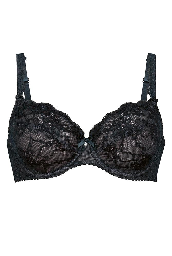 ROSA FAIA Bügel-BH Bobette 5288 schwarz - Vorderansicht