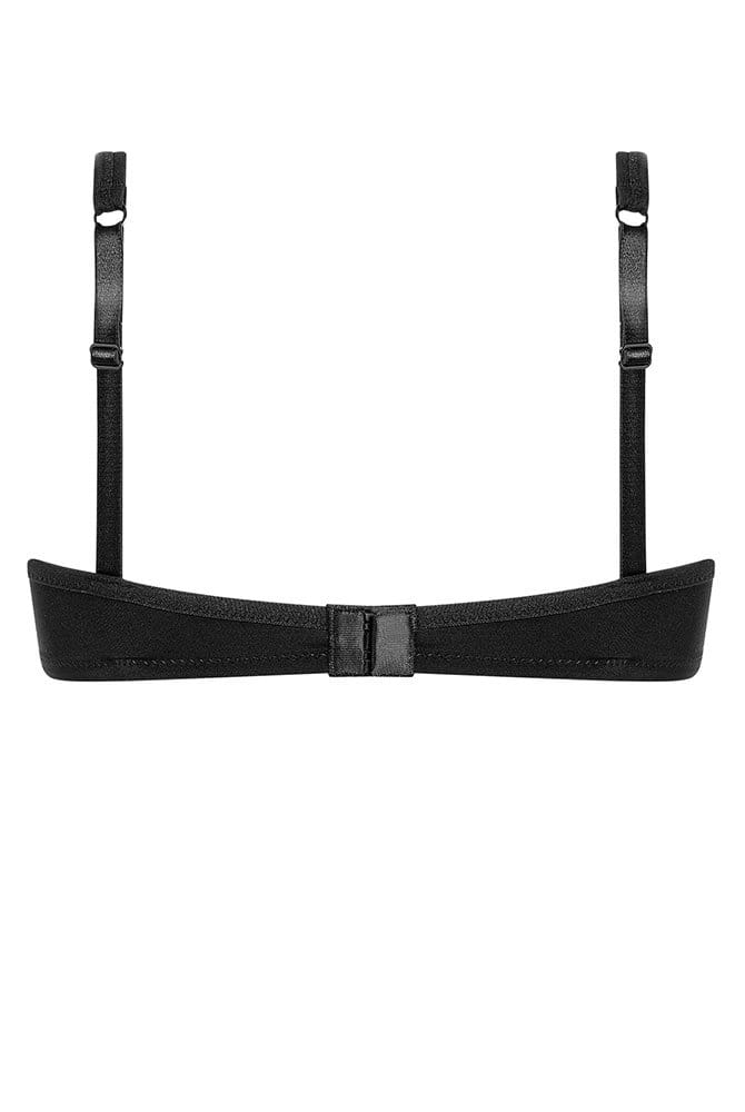 AMOENA Prothesen-BH Lara 0675 schwarz - Rückansicht