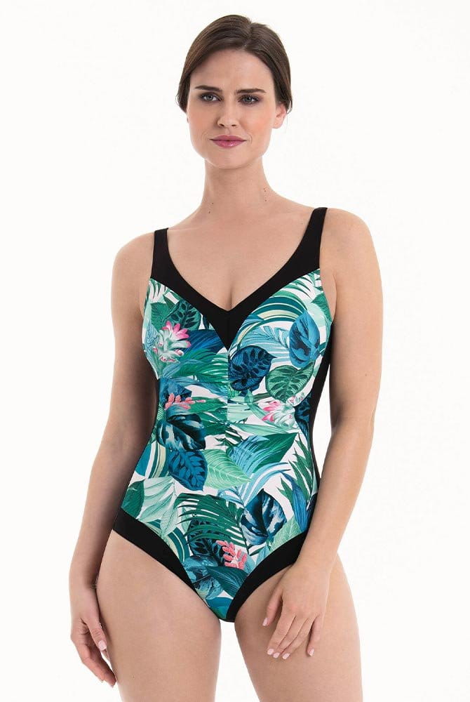 ANITA Badeanzug Tisa 7311 Submarin Blue - Vorderansicht