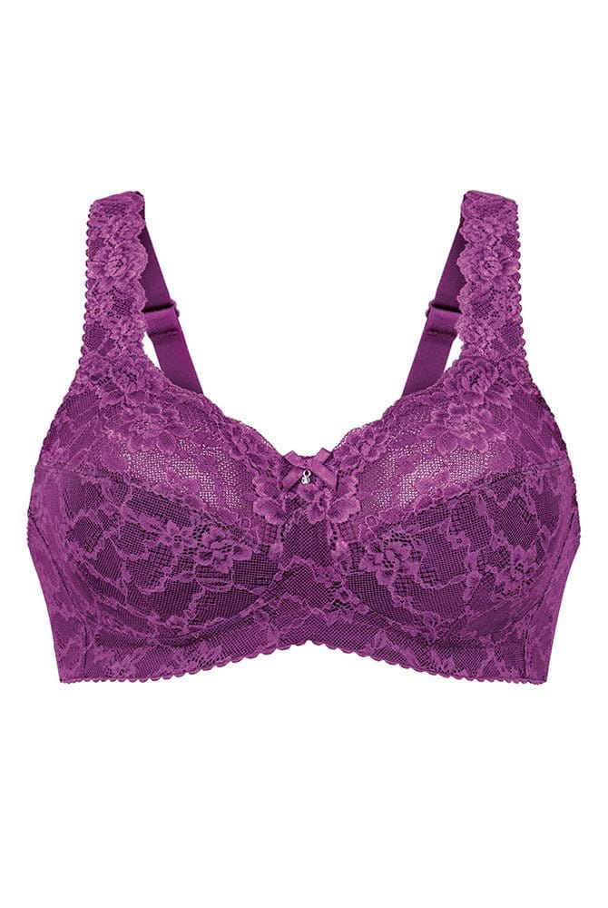 Rosa Faia Komfort-BH Bobette 5292 magic purple - Vorderansicht