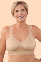 beige Prothesen-BH Massage beige