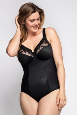 Ulla - Bügel-Body Ella - schwarz