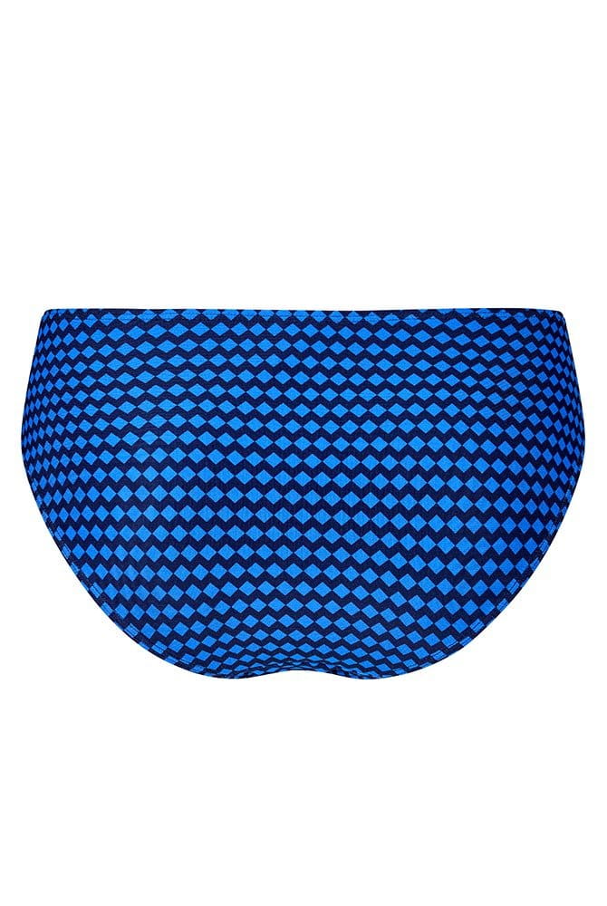 Amoena Bikinihose Padua 71786 blau/dunkelblau - Rückansicht