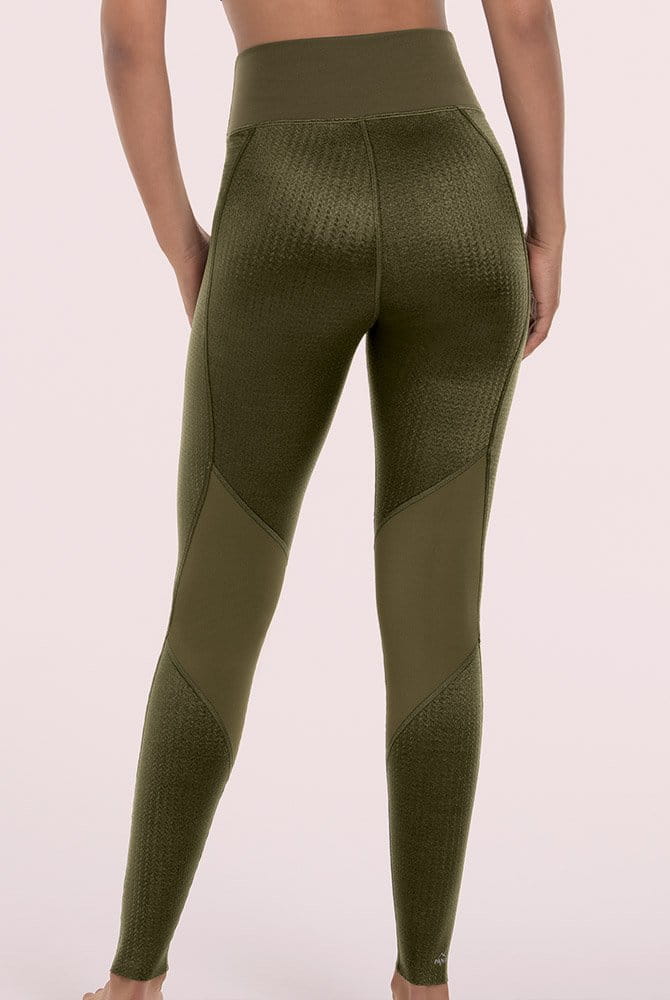 ANITA ACTIVE Sport Tights Massage 1687 dark olive - Rückansicht
