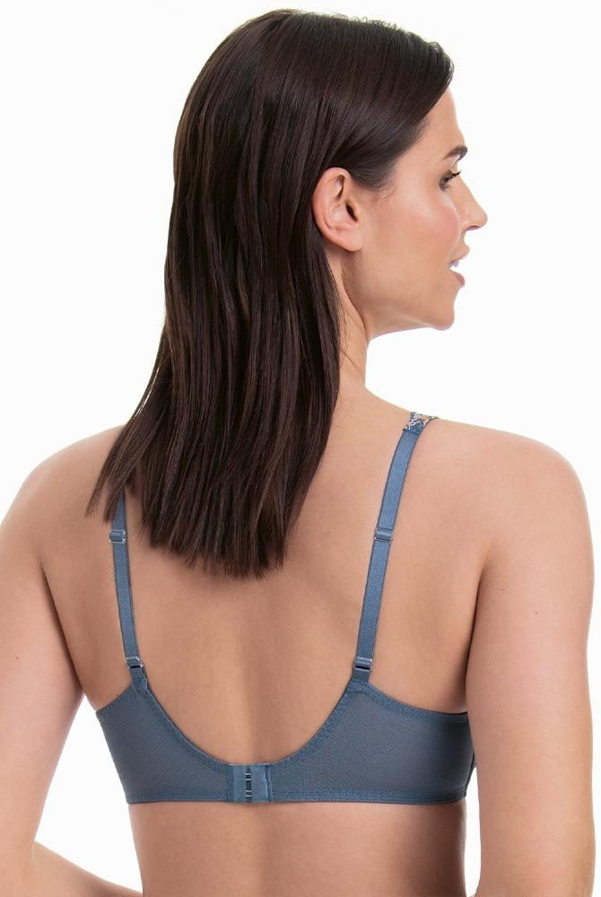 Rosa Faia Bügel-BH Colette 5248 sky grey - Rückansicht